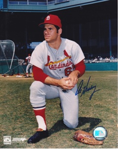 Al Hrabosky Autographed St Louis Cardinals 8x10 Photo

