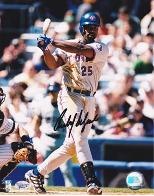Carlos Delgado Autographed Toronto Blue Jays 8x10 Photo
