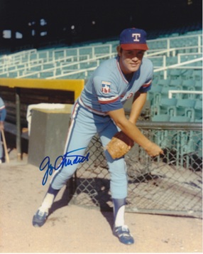 Doc Medich Autographed Texas Rangers 8x10 Photo

