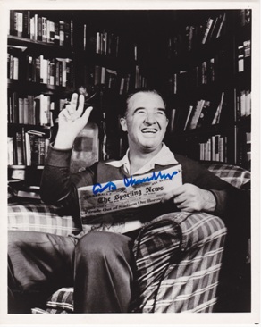 Happy Chandler Autographed 8x10 Commissioner Photo - Deceased Hall of Famer
