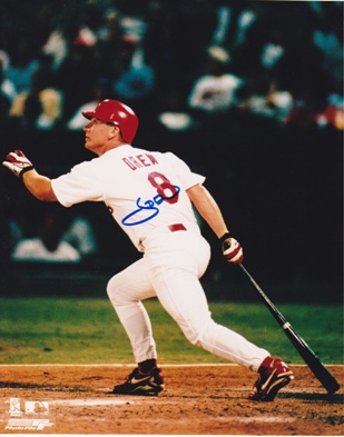 JD Drew Autographed St Louis Cardinals 8x10 Photo
