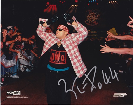 Konnan Autographed Wrestling 8x10 Photo
