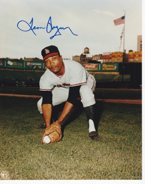 Leon Wagner Autographed Los Angeles Angels 8x10 Photo
