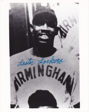 Lester Lockett Autographed Negro Leagues 8x10 Photo
