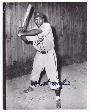 Matt McClain Autographed Negro Leagues 8x10 Photo
