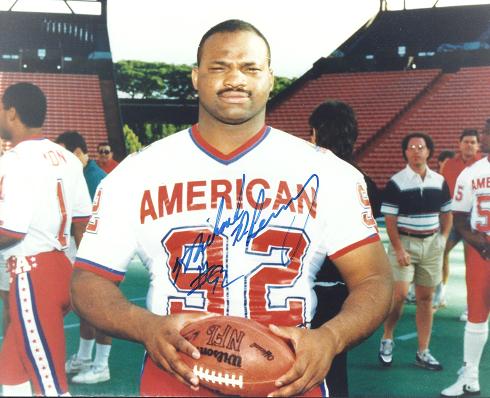 Michael Dean Perry Autographed Pro Bowl 8x10 Photo 
