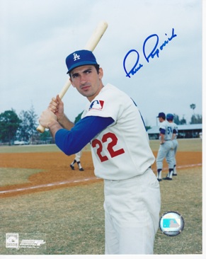 Paul Popovich Autographed Los Angeles Dodgers 8x10 Photo
