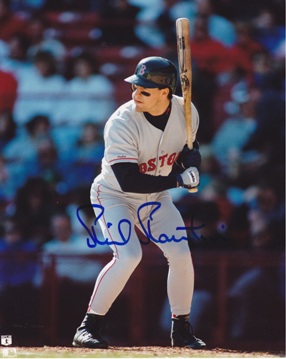 Phil Plantier Autographed Boston Red Sox 8x10 Photo
