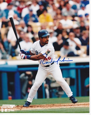 Raul Mondesi Autographed Los Angeles Dodgers 8x10 Photo
