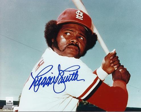 Reggie Smith Autographed St. Louis Cardinals 8x10 Photo
