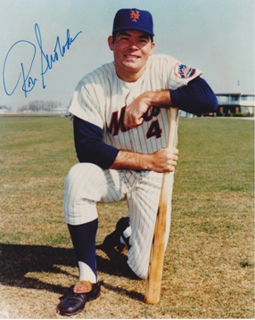Ron Swobada Autographed New York Mets 8x10 Photo
