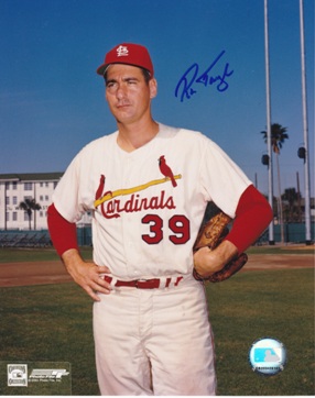Ron Taylor Autographed St Louis Cardinals 8x10 Photo
