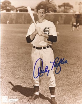 Andy Pafko Autographed Chicago Cubs 8x10 Photo 
