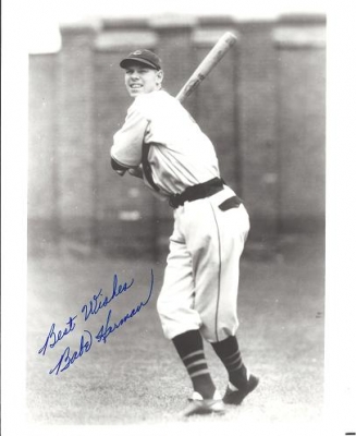 Babe Herman Autographed 8x10 Photo (Deceased)
