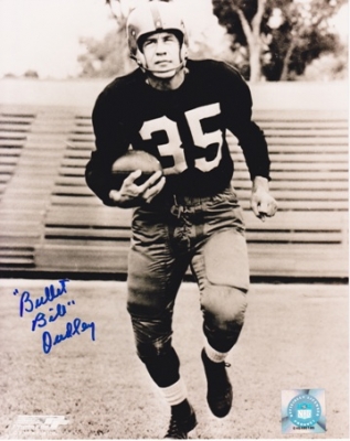 "Bullet Bill" Dudley Autographed 8x10 Photo - Deceased Hall of Famer

