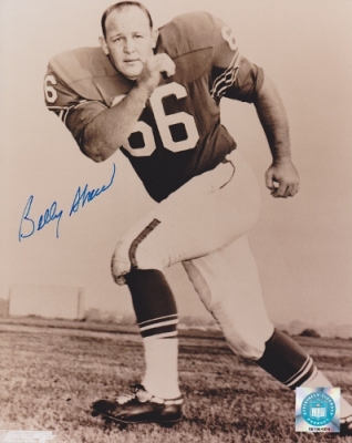Billy Shaw Autographed Buffalo Bills 8x10 Photo - Hall of Famer
