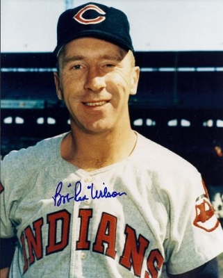 Bob "Red" Wilson Autographed Cleveland Indians 8x10 Photo

