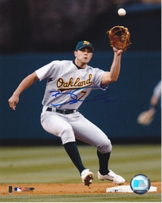 Bobby Crosby Autographed Oakland A's 8x10 Photo
