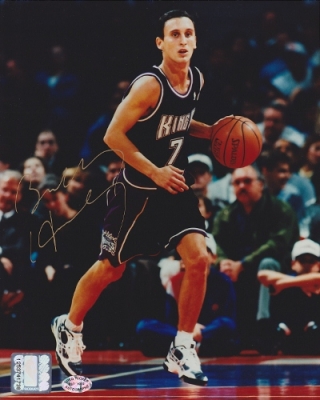 Bobby Hurley Autographed Sacramento Kings 8x10 Photo

