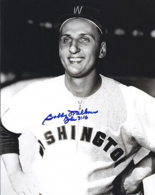 Bobby Malkmus Autographed Washington Senators 8x10 Photo 
