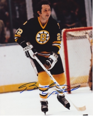 Brad Park Autographed Boston Bruins 8x10 Photo - Hall of Famer
