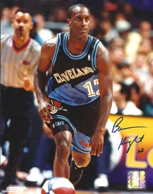 Brevin Knight Autographed Cleveland Cavaliers 8x10 Photo

