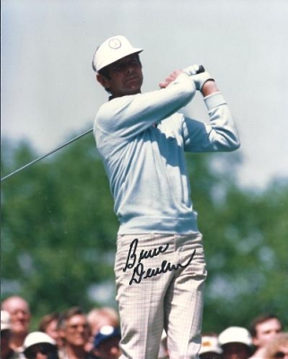 Bruce Devlin Autographed Golf 8x10 Photo
