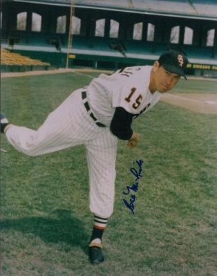 Cal McLish Autographed Chicago White Sox 8x10 Photo
