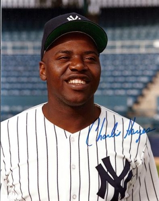 Charlie Hayes Autographed New York Yankees 8x10 Photo
