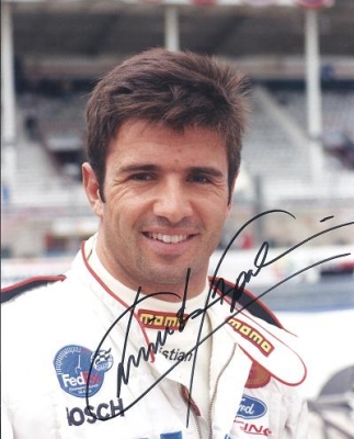 Christian Fittipaldi Autographed Racing 8x10 Photo
