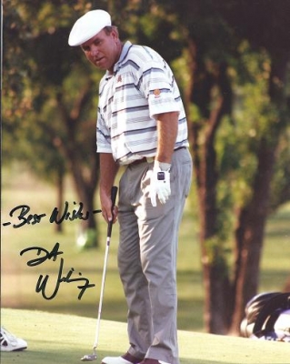 DA Weibring Autographed Golf 8x10 Photo
