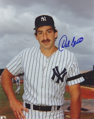 Dale Berra Autographed New York Yankees 8x10 Photo

