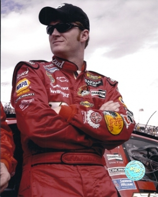 Dale Earnhardt Jr. Unsigned Bud 8x10 inch Photo - RARE Licensed Photo
