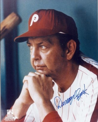 Danny Ozark Autographed Philadelphia Phillies 8x10 Photo
