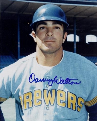 Danny Walton Autographed Milwaukee Brewers 8x10 Photo
