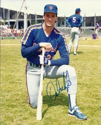 Dave Magadan Autographed New York Mets 8x10 Photo
