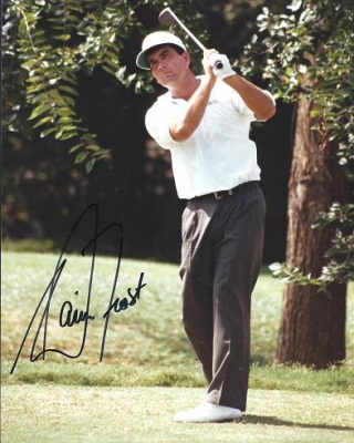 David Frost Autographed Golf 8x10 Photo

