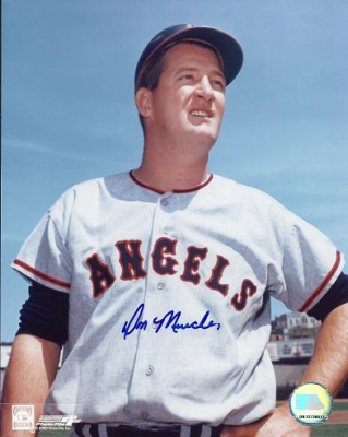 Don Mincher Autographed California Angels 8x10 Photo
