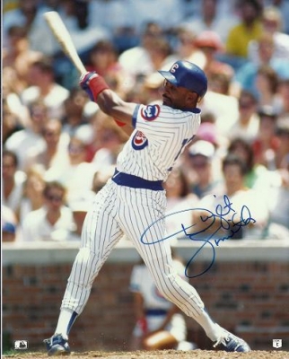 Dwight Smith Autographed Chicago Cubs 8x10 Photo

