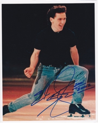 Elvis Stoko Autographed Skating 8x10 Photo
