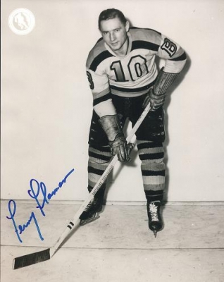 Feme Flaman Autographed Boston Bruins 8x10 Photo ~ Hall of Famer
