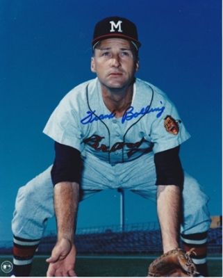 Frank Bolling Autographed Milwaukee Braves 8x10 Photo
