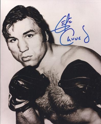 George Chuvalo Autographed Boxing 8x10 Photo
