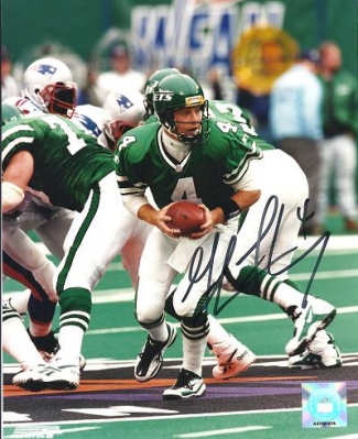 Glenn Foley Autographed New York Jets 8x10 Photo
