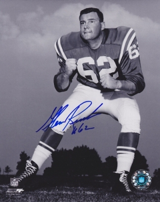 Glenn Ressler Autographed Baltimore Colts 8x10 Photo
