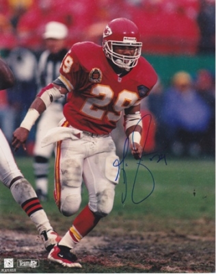 Greg Hill Autographed Kansas City Chiefs 8x10 Photo
