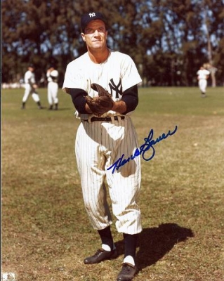 Hank Bauer Autographed New York Yankees 8x10 Photo (Deceased)
