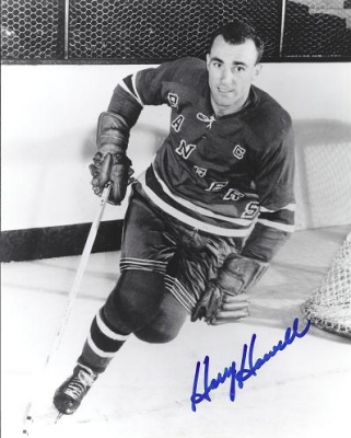 Harry Howell Autographed New York Rangers 8x10 Photo
