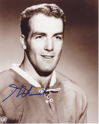 Henri Richard Autographed Montreal Canadians 8x10 Photo - Hall of Famer
