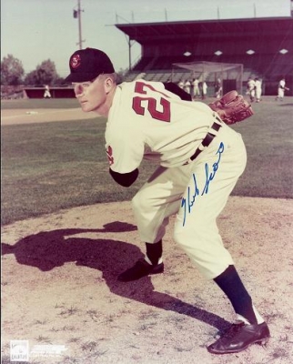 Herb Score Autographed Cleveland Indians 8x10 Photo ~ Deceased

